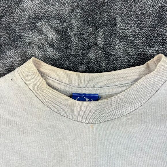 Vtg 90's Ocean Pacific Surf T-Shirt Single Stitch Gray Multicolor Men's S *Read - Picture 7 of 16